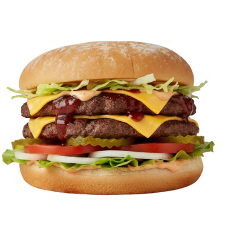 Perifry's BBQ Cheeseburger