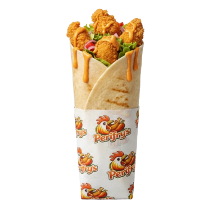 Perifry's Fried Chicken Wrap
