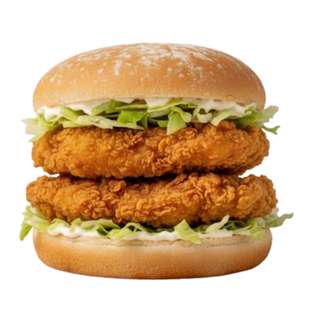 Perifry's Giant Chicken Fillet (Tower) Burger